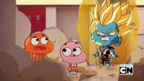 El asombroso mundo de Gumball - Gumball Super Saiyan - Español España