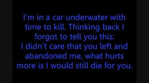 Car Underwater - Armor for Sleep Lyrics