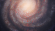 Elite Dangerous logo drawn on galaxy map by CMDR Malibu