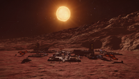 Jackrock Outpost, a Planetary Outpost