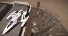 Courier at a surface port