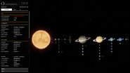 Sol system map