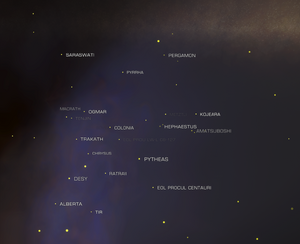 The Colonia Region in 3306