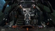 Federal Dropship cockpit front