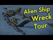 Alien Ship Wreck Location & Tour