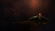 Thargoid Scout in space