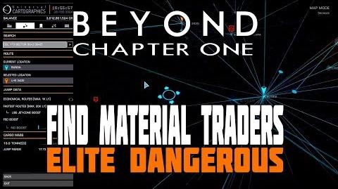 Elite Dangerous Beyond - How to Find Material Traders