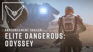 Elite Dangerous Odyssey Announcement Trailer