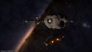 Collionson Class Asteroid Ship in Gateway