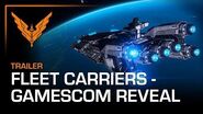 Elite Dangerous Fleet Carrier Gamescom Reveal