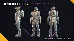 Manticore Dominator Tactical Suit