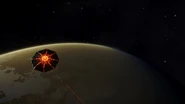 Thargoid-Scout-Berserker-Planet.png (614 KB) Thargoid Scout Berserker and an ammonia planet