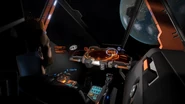 Taipan Fighter cockpit