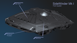 Конструкция корабля Sidewinder