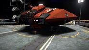 E-D - Asp Explorer - Red Pharao Front View on Outpost