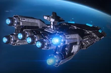 Fleet Carrier rear view 01