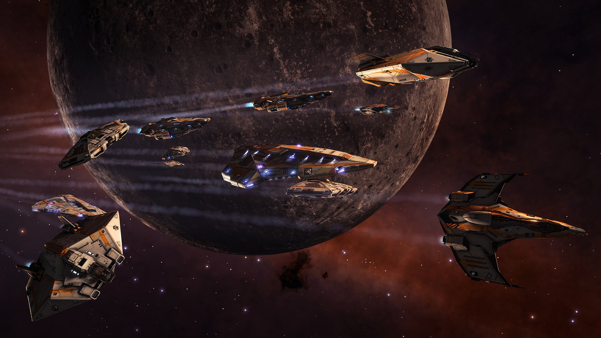 Ships to scale. - Elite: Dangerous PvE - Mobius
