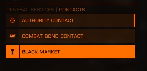 how to access the black market