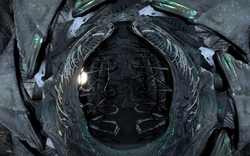 Кабина таргоидского перехватчика