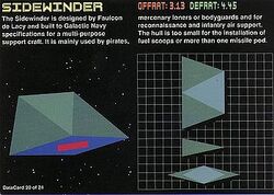 Sidewinder в Elite