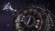 A Beluga Liner at Jaques Station