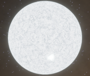 Class A supergiant