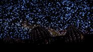 Bioluminiscent Anemones under starlight