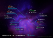 A Colonia Citizens' Network map of the Colonia Region in 3303