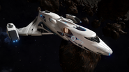 Imperial Clipper in space