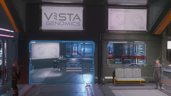 Vista Genomics orbital stantion office