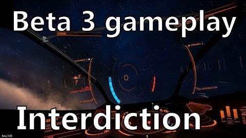 Elite Dangerous Beta 3 Gameplay - How to interdict other players