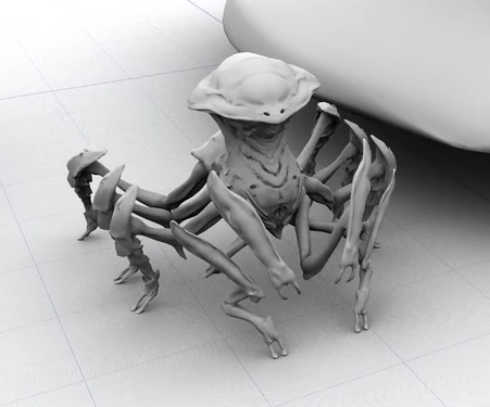 Предположительно концептуальный дизайн таргоидов (основано на слухах)