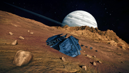 F63 Condor shipwreck on a planet