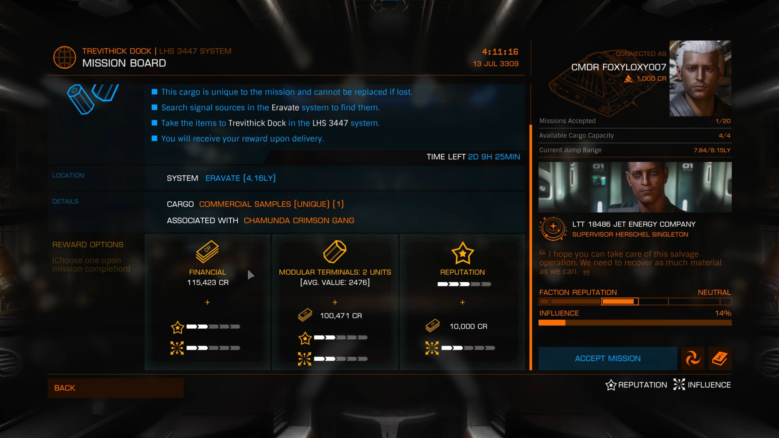 Mission Board | Elite Dangerous Wiki | Fandom