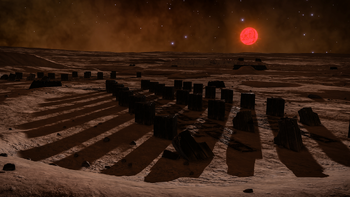 位於Prai Hypoo GF-E c10星系的古代遺跡