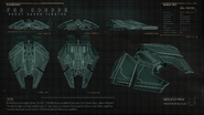 Blueprint layout of the F63 Condor