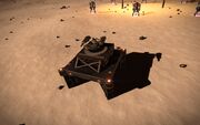 Ground based defense turret anti-srv version