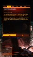 Ship core scan at crashed site