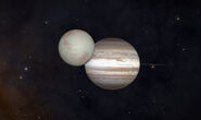 Europa and Jupiter in 3303 - ED Horizons