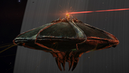 Thargoid Scout close up side