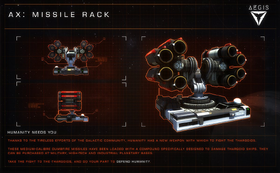 Aegis AX Missile Rack