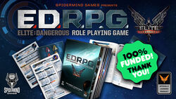 Elite Dangerous RPG core book - Spidermind Games, Elite Dangerous RPG