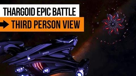 👽 Wing VS Thargoid Cyclops Variant (Third Person View)