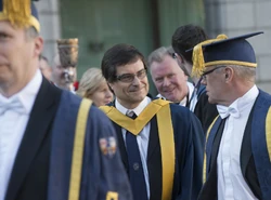 David Braben receives honorary doctorate from Abertay University