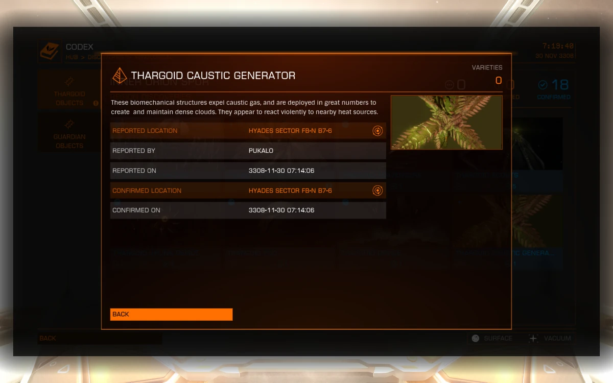 Thargoid Caustic Generator Elite Dangerous Wiki Fandom