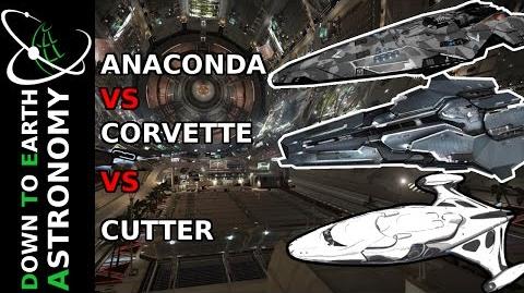 CUTTER VS CORVETTE VS ANACONDA ELITE DANGEROUS