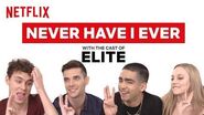 The Cast of Elite Plays Never Have I Ever Netflix