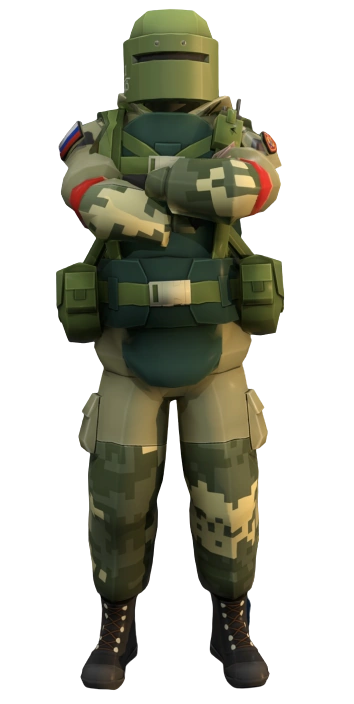 新品未開封 タチャンカフィギュア R6S TACHANKA RAINBOW 6 SIEGE - TACHANKA - CHIBI COLLECTIBLE FIGURE - TOM