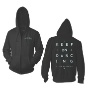 Keep On Dancing Zip Hoodie: £50.00