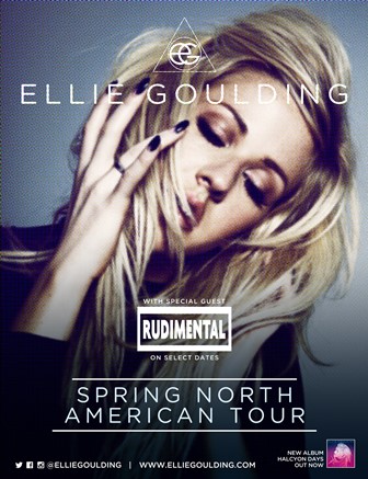 ellie goulding tour schedule 2014